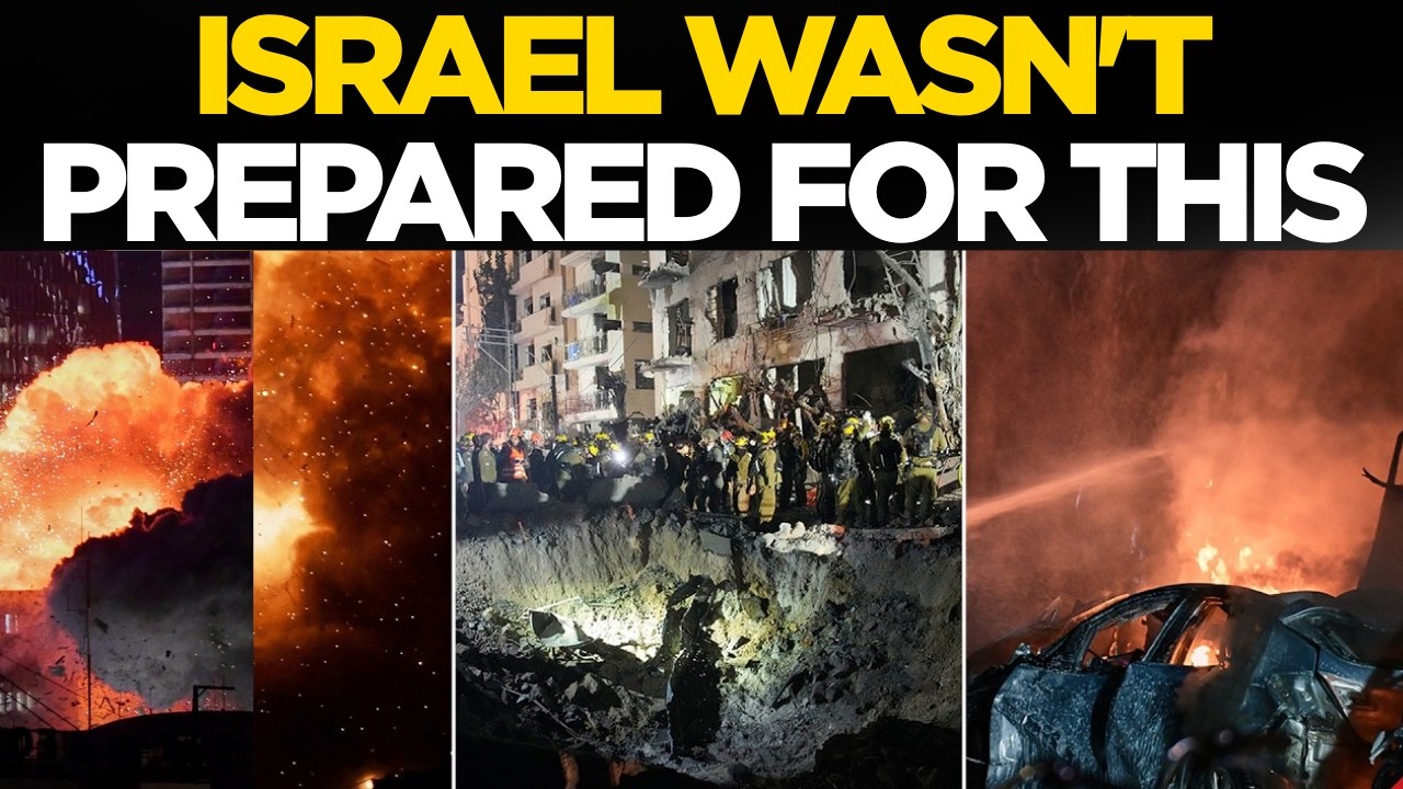 LIVE | Iran's 2-Ton Monster Missile Strikes Israel | Khorramshahr Missile Breaks Iron Dome | US
