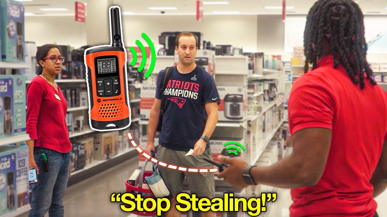 Rude Walkie Talkie Manager Prank! *Cops Called*