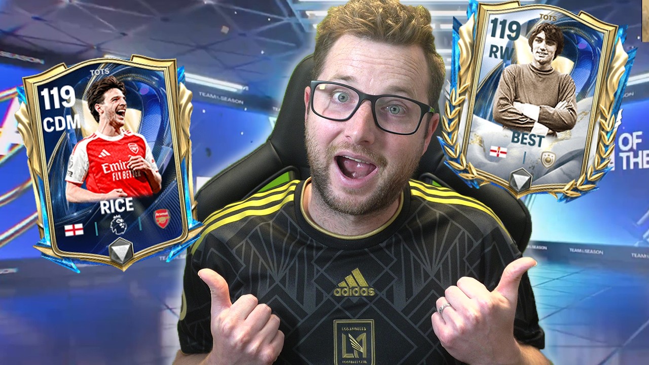 В FC Mobile нам выпал игрок TOTS с рейтингом 119!! Сколько осколков мы получили за драфт TOTS!