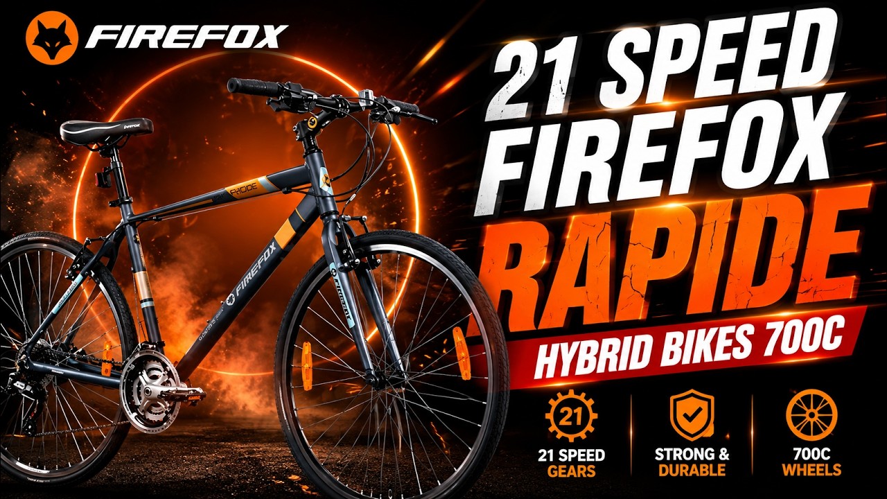 Firefox Rapide 21S Hybrid Cycle | Best HYBRID Cycle In India | #firefoxcycle #hybridcycle