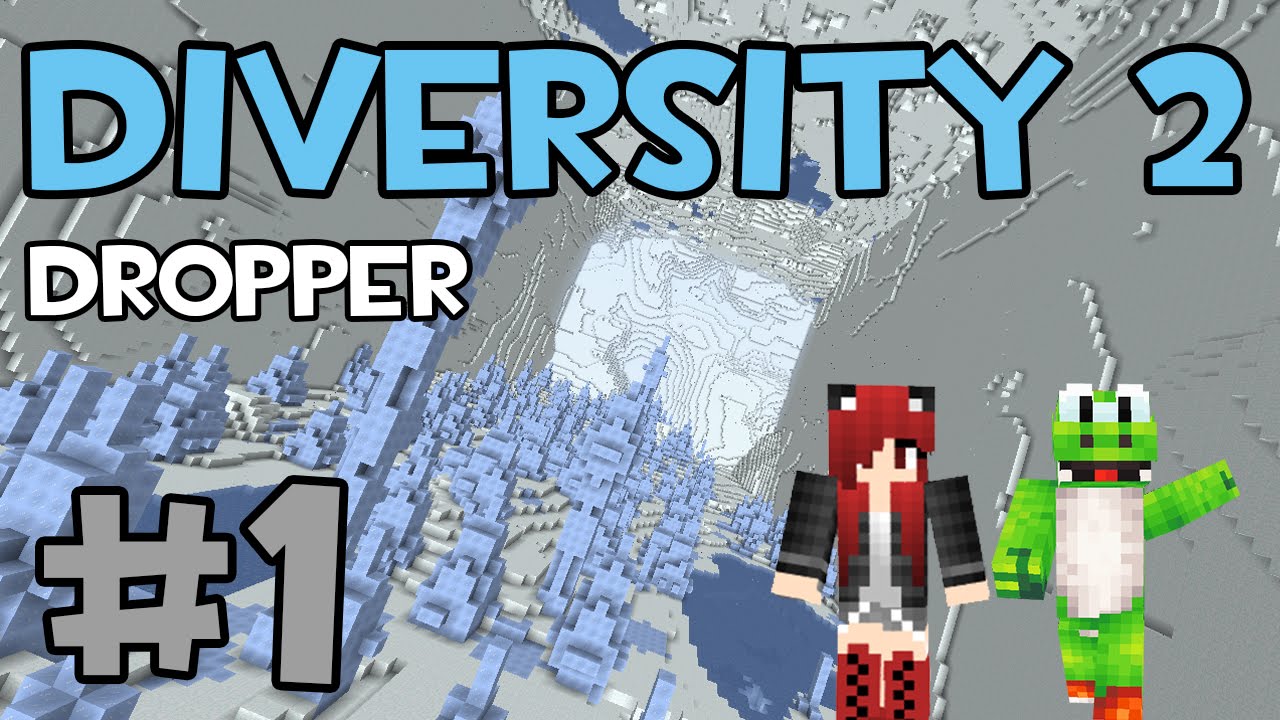 ORGASMEANDO A TOPE | Minecraft Diversity 2 Dropper Ep.1