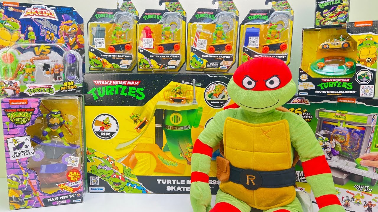 Teenage Mutant Ninja Turtles Review | Insane Skateboard Stunts on Ramps & Rails
