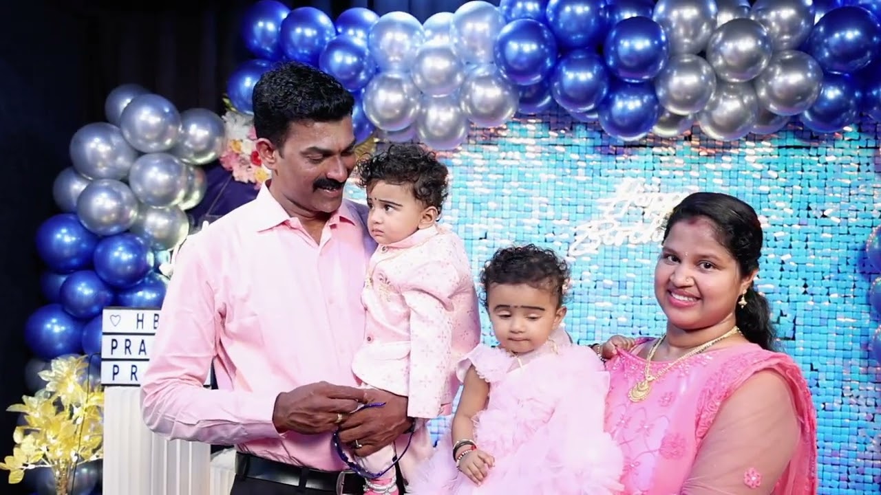 Partyflix Private Theatre in Bangalore Wishing you a Happy Birthday PRAGYAN & PRAGYA