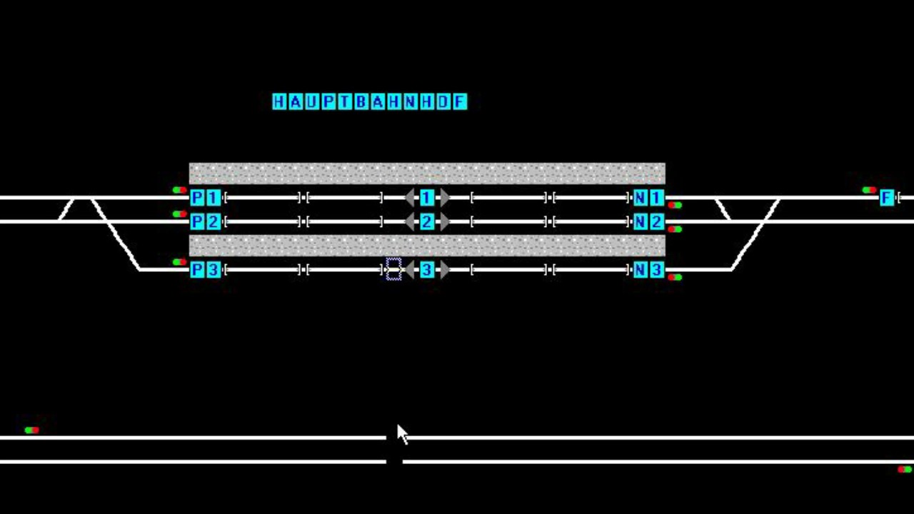Modellbahn Software - Gleisbildstellwerk (4) R&uuml;ckmelder