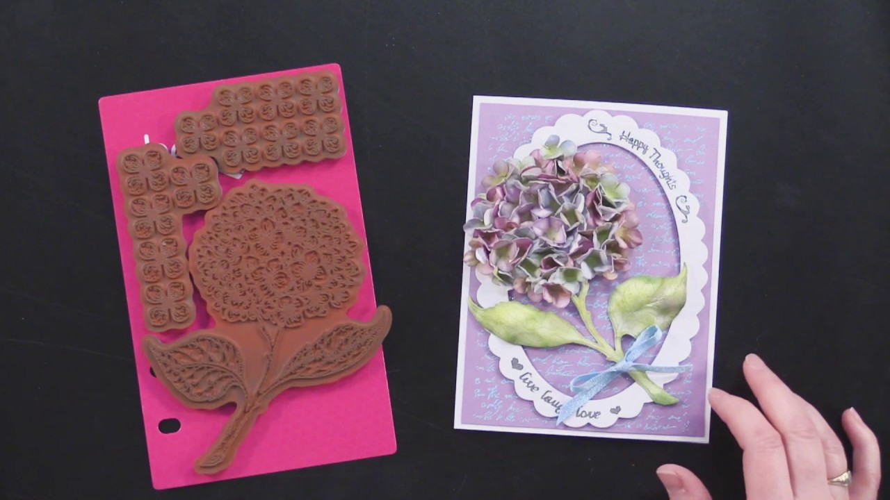 2--5--20 Paper Wishes Webisodes - Heartfelt Creations Hydrangea Collection