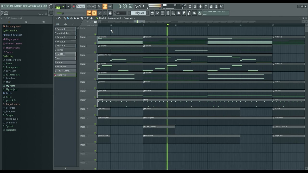 How Nine Vicious - Tokyo was made (FL Studio Deconstructed)