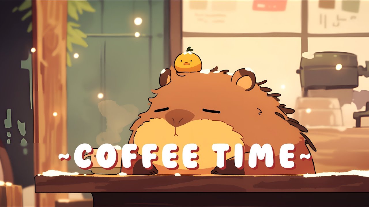 Capybara Chill Station | Chill Beats to Help You Relax 🦫 🎵 ✨ | Background Music