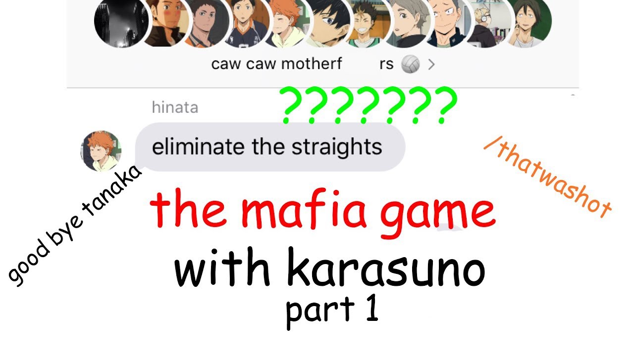 /eliminatethestraights (game bot part 1) || Haikyuu chats