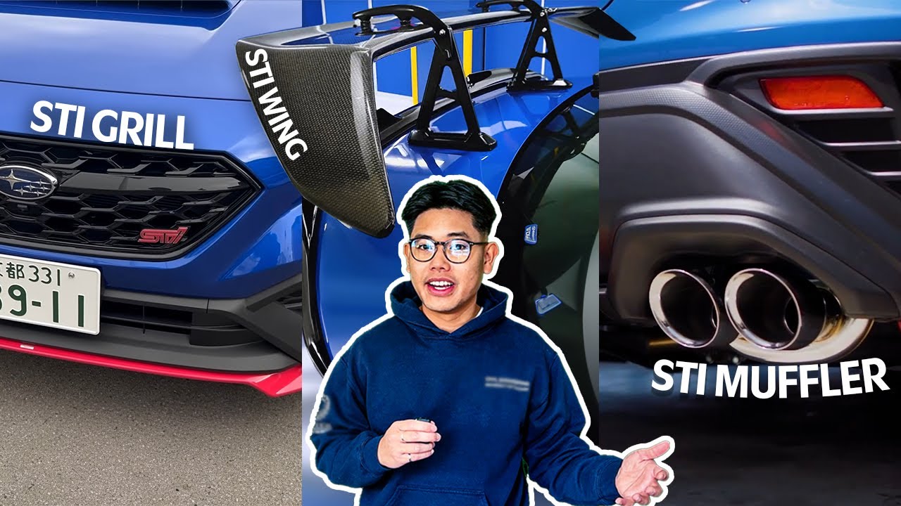 Запчасти STI для Subaru WRX 2022+, которые вы не сможете заказать (за пределами Японии)
