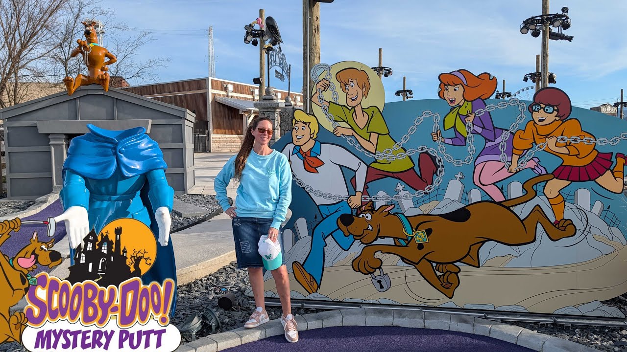 Scooby Doo Mystery Putt in Pigeon Forge, TN!