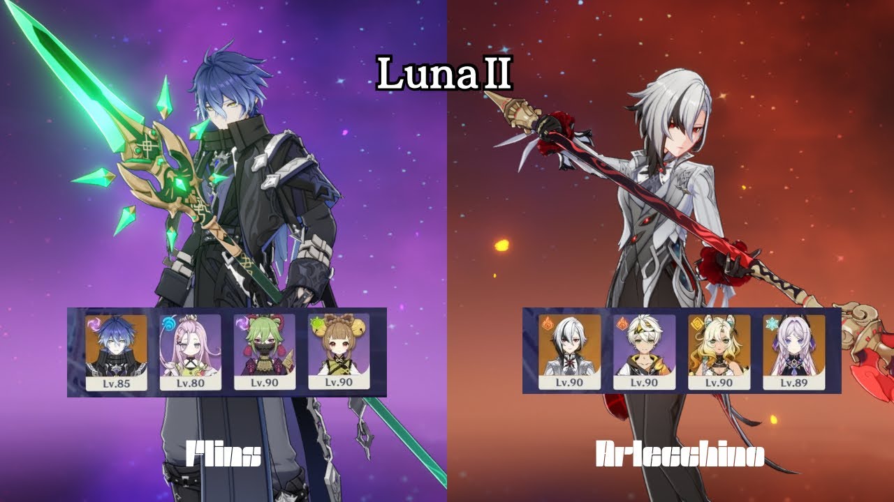 【原神】螺旋LunaⅡ 無凸和璞蔫フリンズ・無凸護摩アルレッキーノ