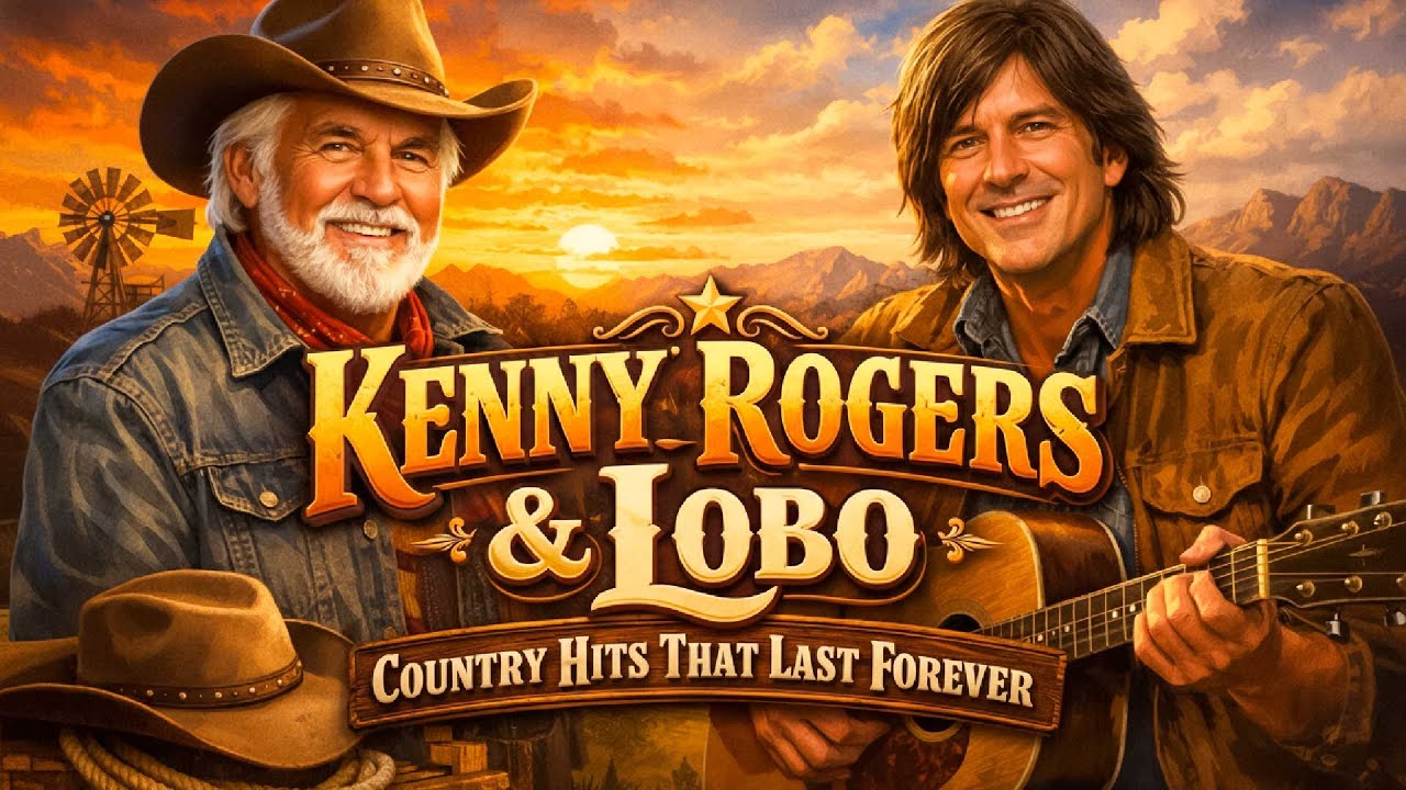 Kenny Rogers & Lobo Greatest Hits🤠 Best 70s & 80s Love Songs Collection | Best Country Duets