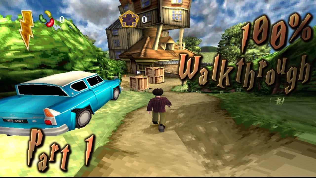 Гарри Поттер и Тайная комната (PS1) 100% прохождение — Часть 1