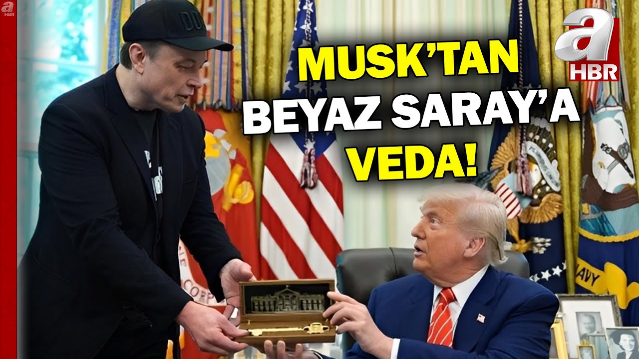 Elon Musk'tan Beyaz Saray'da Veda Konuşması | A Haber