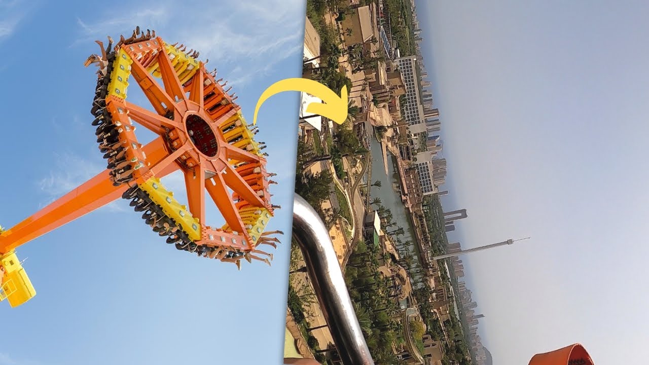 El péndulo MÁS ALTO de España | Synkope On Ride POV | Terra Mítica Benidorm