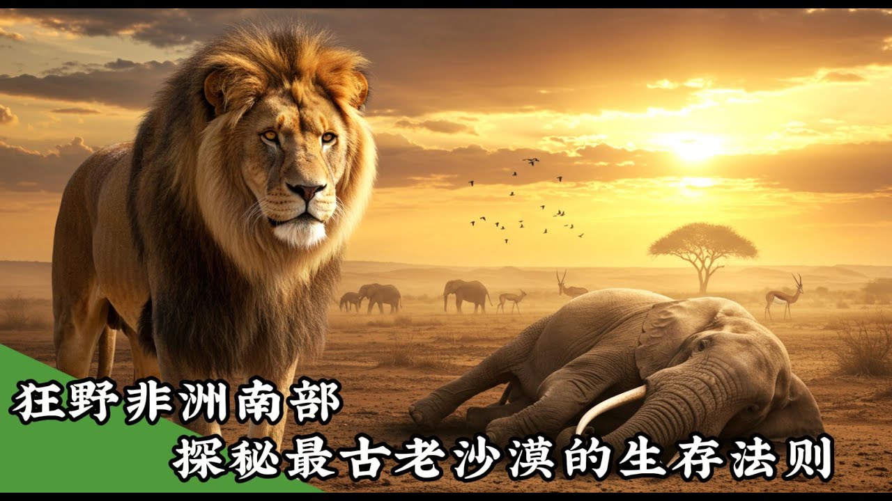 狂野非洲南部： 探秘最古老沙漠的生存法则