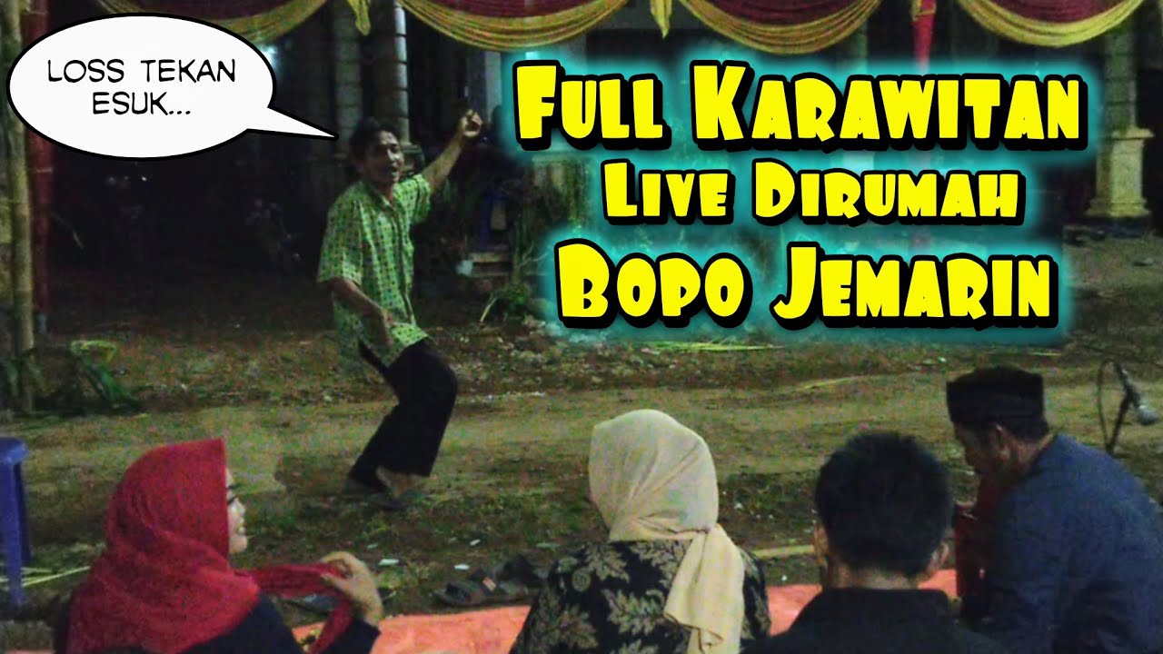 FULL KARAWITAN MARGO CATUR WIROMO | DIRUMAH BOPO JEMARIN - Tambong Wringinanom