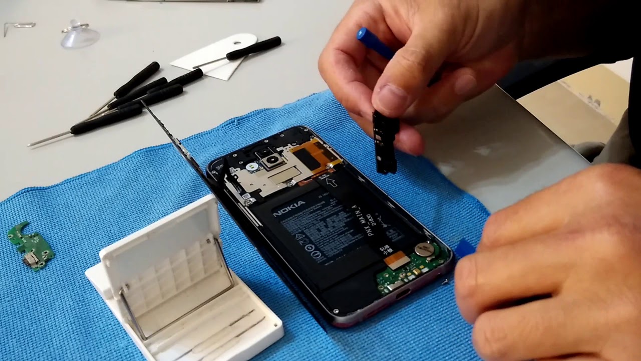 Nokia 8 1 type c充電孔更換