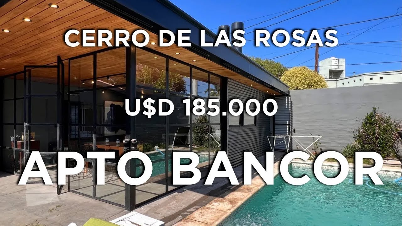Cerro de las Rosas apto Bancor para disfrutar ahora U$D 185.000