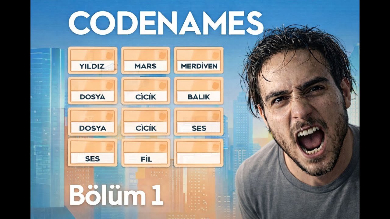 FENA EZİLDİK! | CODENAMES | BÖLÜM 1
