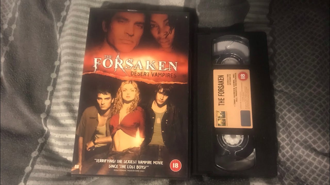 UK Rental VHS Trailer reel The Forsaken Columbia Tristar Home Entertainment