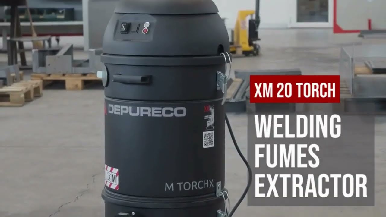 La aspiradora que convierte humos tóxicos en aire limpio | XM TORCH | DEPURECO