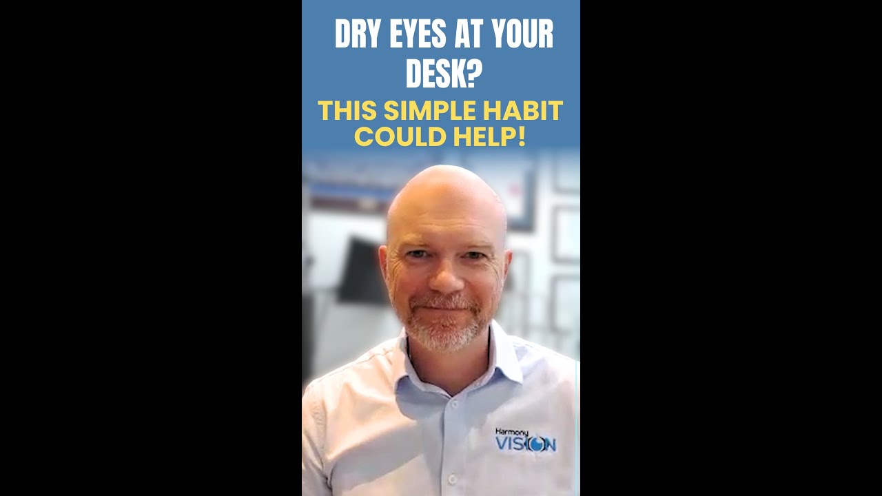 Dry Eyes at Your Desk? This Simple Habit Could Help 👁️💻