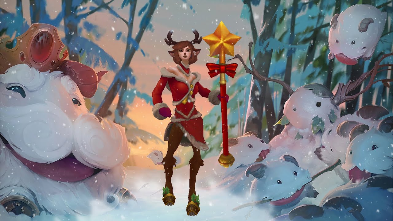 Reindeer Soraka UPDATE | League of Legends Custom Skin