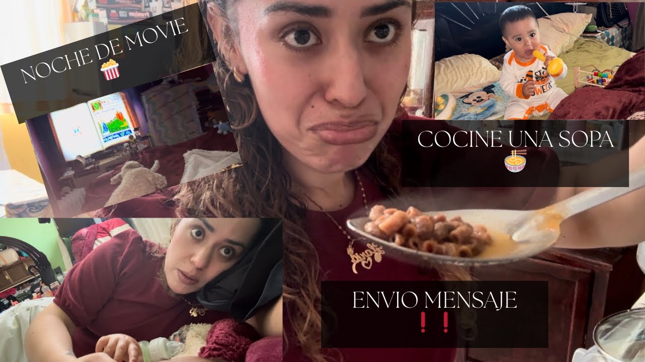 TODO ME SALIÓ MAL 🍜😩😭//MI SALUD NO MEJORA 😔//NOCHE DE PELÍCULAS 🎥🍿