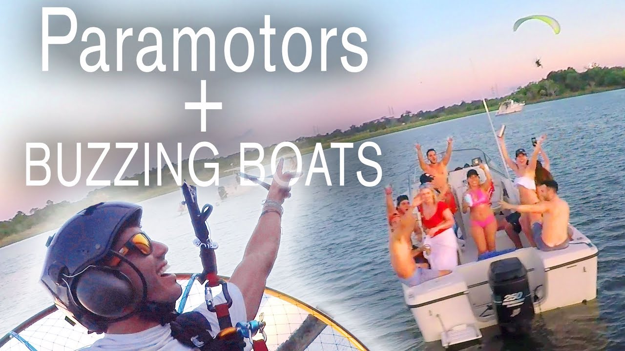 Bikinis, Boats, and Paramotors at Nassau Bay,  TX