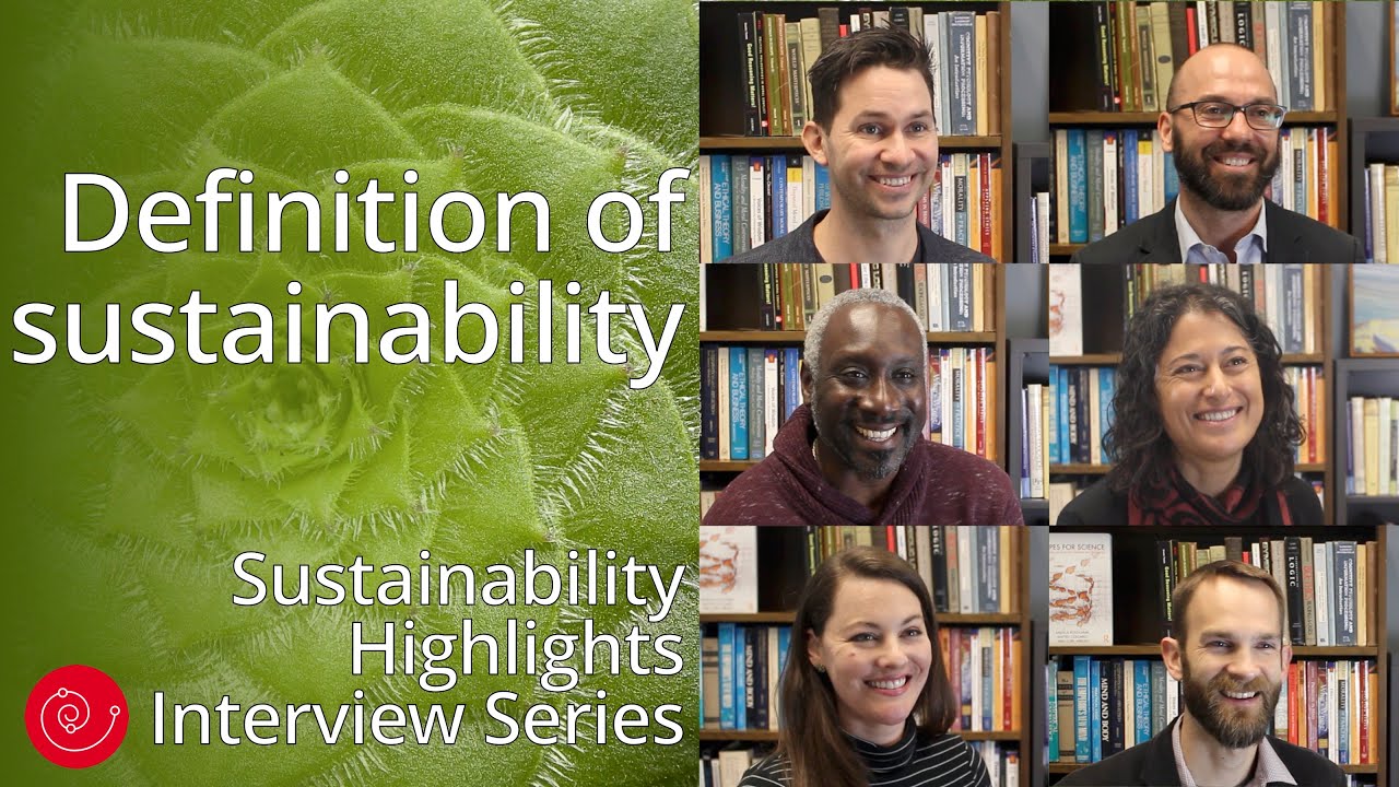 What is Your Definition of Sustainability? | Sustainability Highlights Interview Series