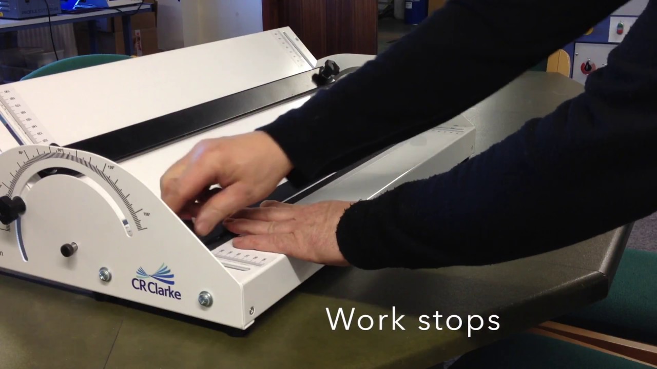 Plastic folding jig by C R Clarke