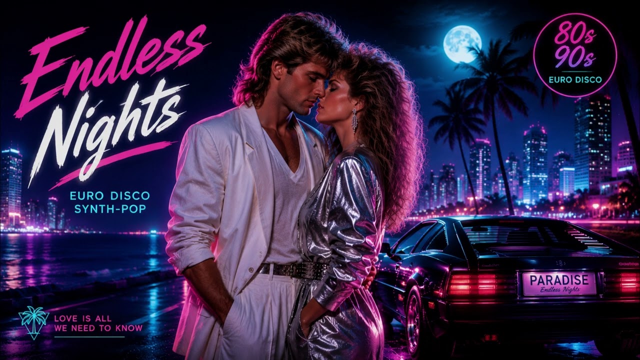Endless Nights 🌴 80s Euro Disco | Romantic Synthpop Love Anthem | Retro Dance Hit