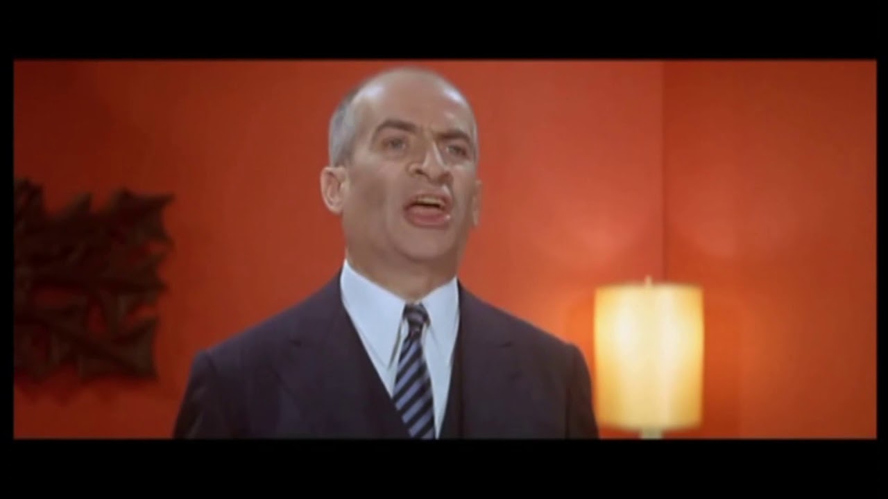 Louis de Funes : Je vais voir des toiles ! Remix