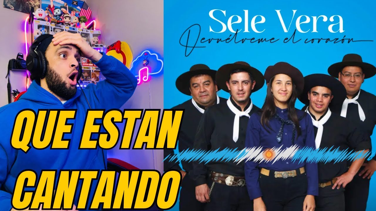 (YEUMOREL REACCIONA) Sele Vera y Los Pampas - Devuélveme el corazón (Video Lyric)