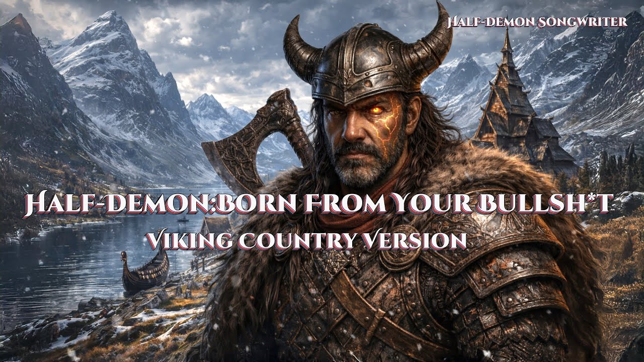 Half-Demon: Born From Your Bullsh*t | Viking Country  #songwriter #vikingmusic 