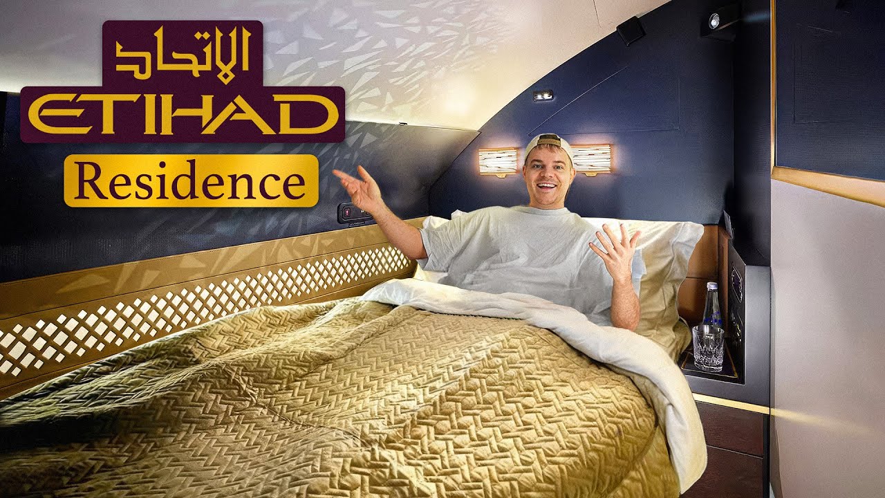 Unglaubliche 3-Zimmer Suite im Flugzeug! - Etihad The Residence 
