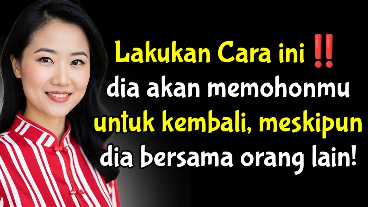 Lakukan Cara ini‼️ dia akan memohonmu untuk kembali, meskipun dia bersama orang lain!