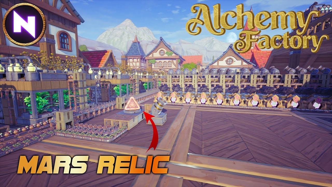 Megaproject MARS; Building BIG in Alchemy Factory | 12 | Lets Play