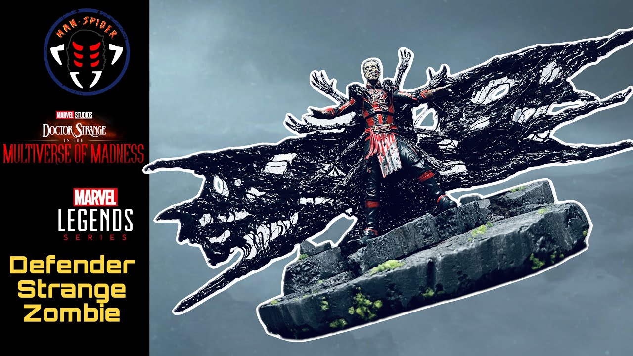 CUSTOM - Doctor Strange Zombie | Multiverse Of Madness | Marvel Legends