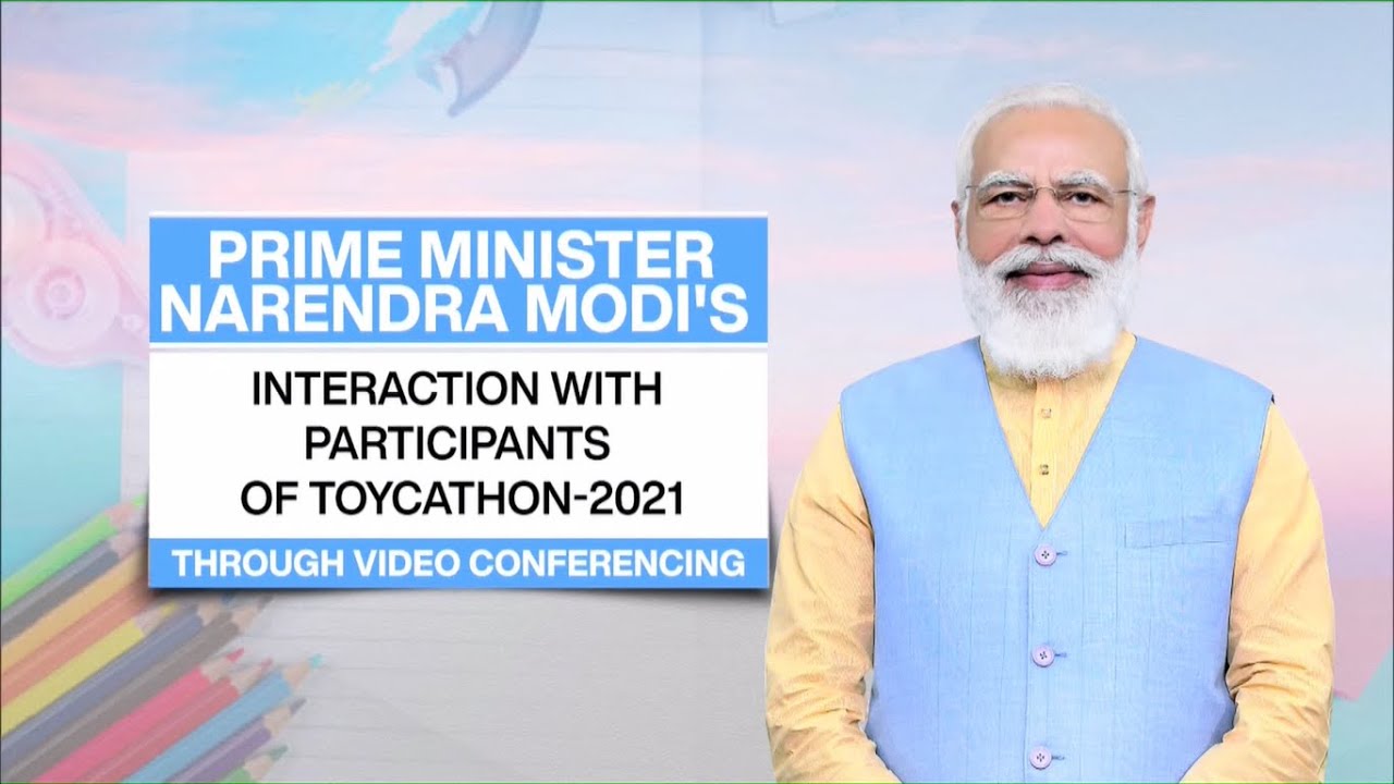 PM Modi interacts with participants of Toycathon-2021 ||UTKAL NEWS