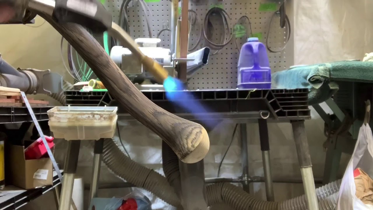 Light Char axe handle