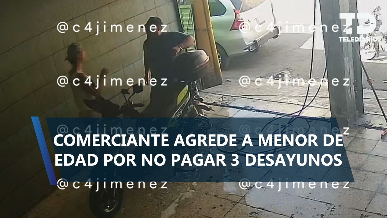 Comerciante golpea a menor por no pagar tres desayunos, en Nezahualcóyotl