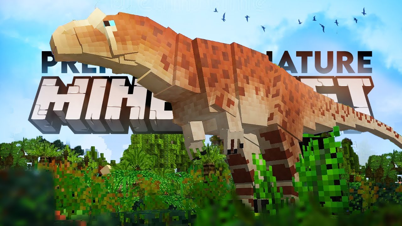 БОЛЕЕ 1000 динозавров и других доисторических видов в этом ОГРОМНОМ моде Minecraft Dinosaurs