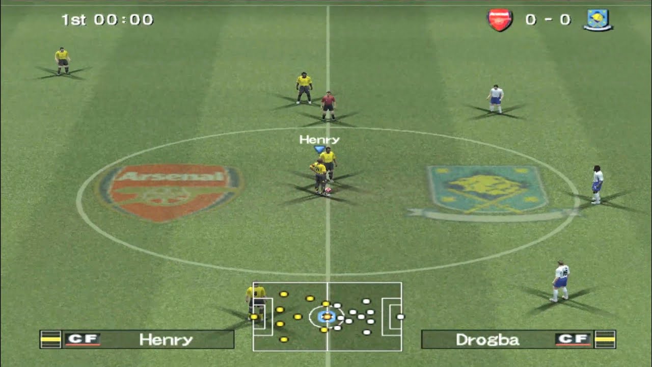 PES 6 - Arsenal vs London FC [1080p60fps]