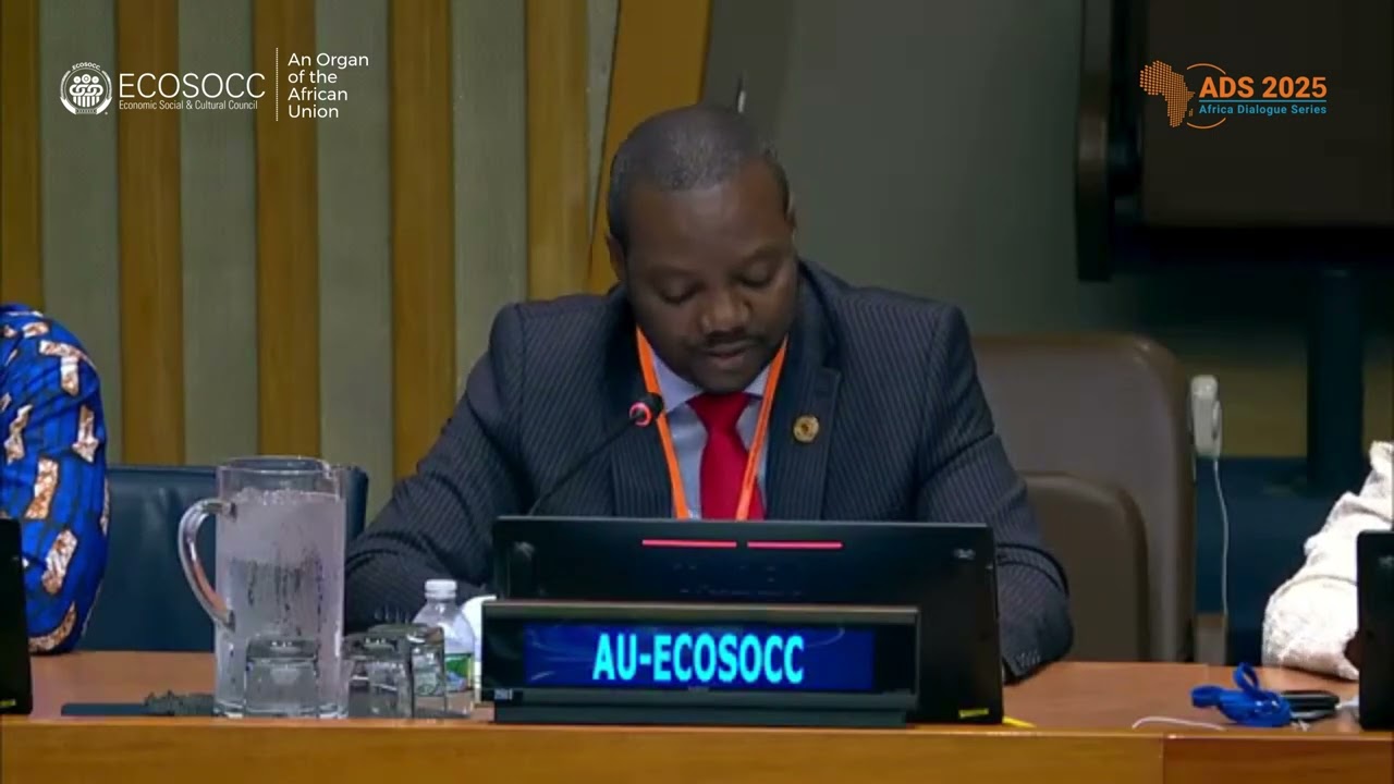 William Carew on ECOSOCC’s Role in Advancing Reparatory Justice | ADS 2025 Panel Segment