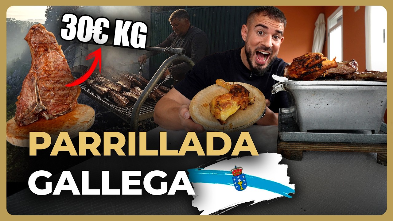 La INCRE&Iacute;BLE PARRILLADA gallega de PUEBLO en CORU&Ntilde;A