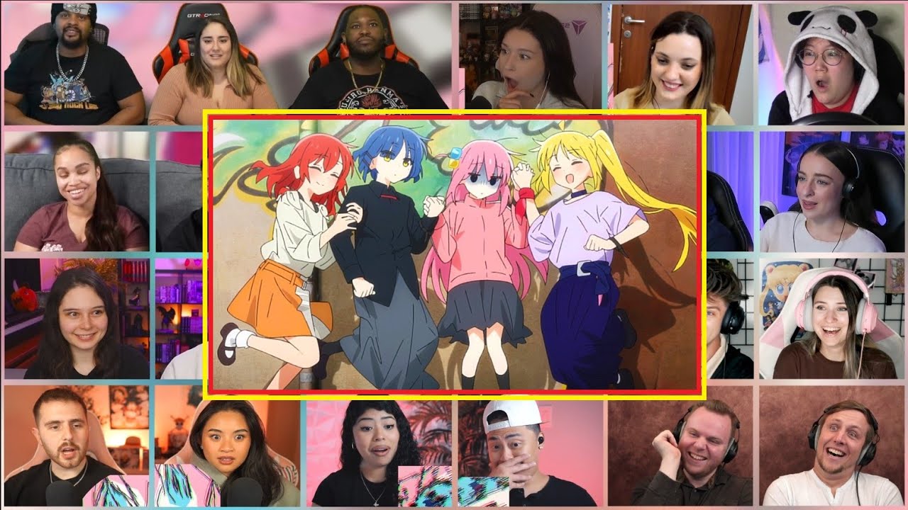 Bocchi The Rock Episode 4 Reaction Mashup | ぼっち・ざ・ろっく！