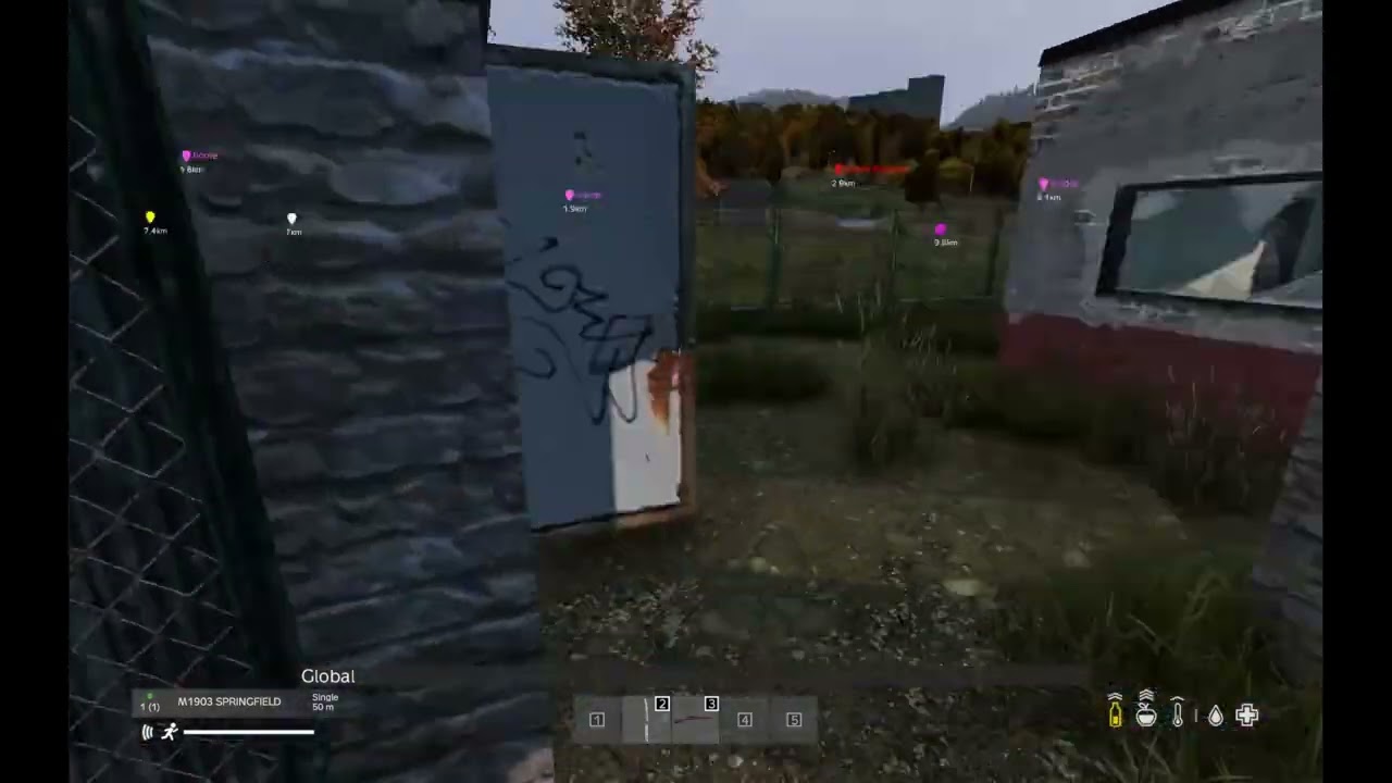 hit car and rear dude