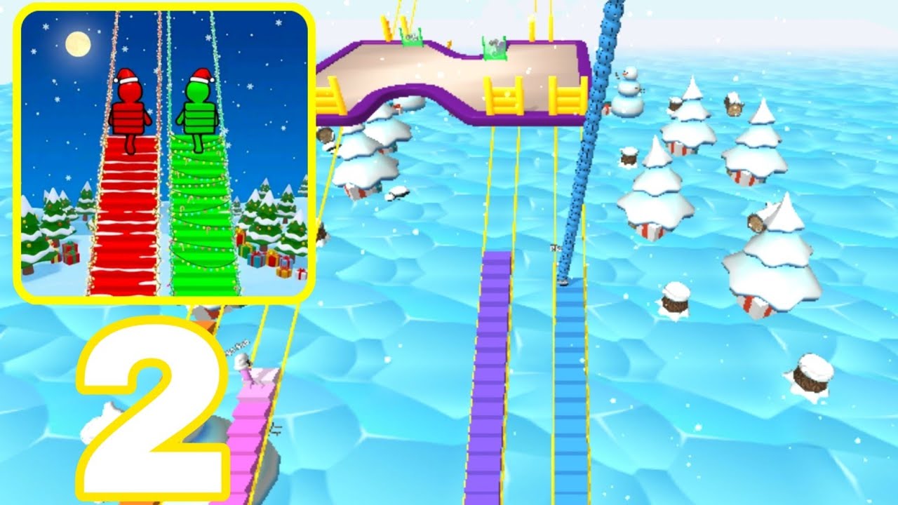 Bridge Race Gameplay Walkthrough Part 2 – Build Faster & Win Every Race! (Android,iOS)